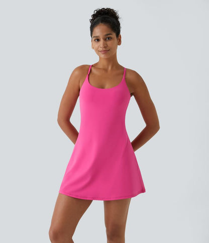 ComfeeFlex™ Plush Backless Active Dress-Easy Peezy Edition