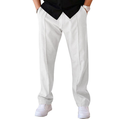 Zane - Casual wide-cut leisure trousers