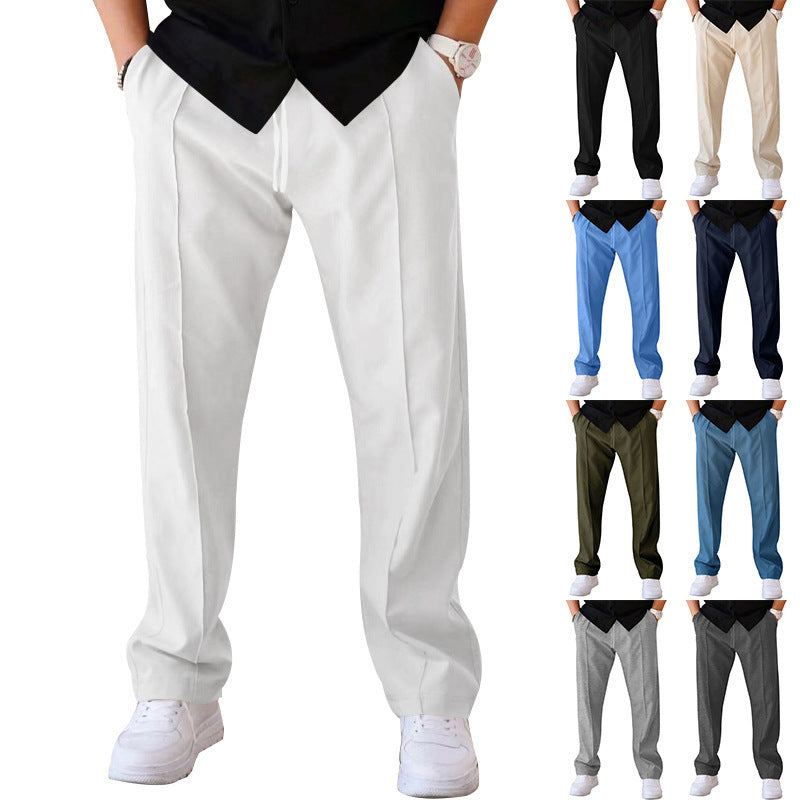 Zane - Casual wide-cut leisure trousers