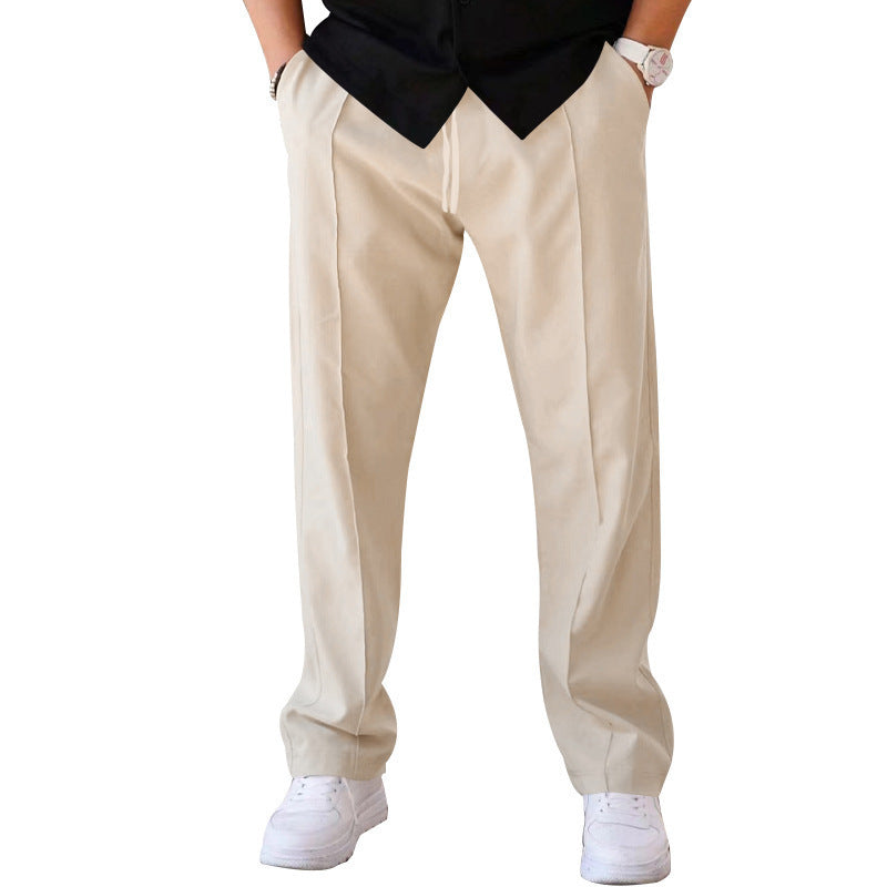 Zane - Casual wide-cut leisure trousers