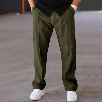 Zane - Casual wide-cut leisure trousers