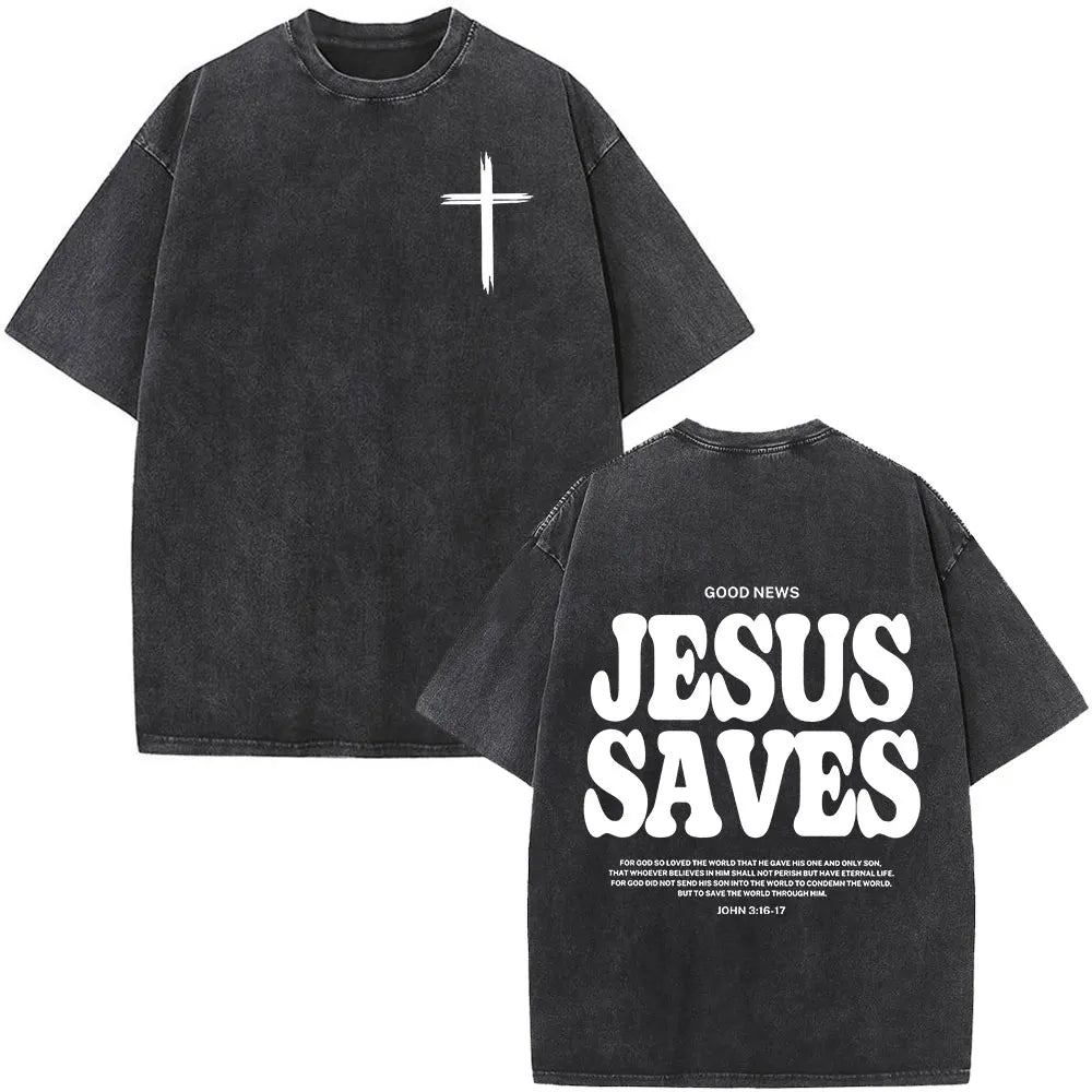 Christian Bible Verse Oversized T Shirts