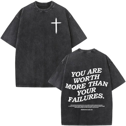 Christian Bible Verse Oversized T Shirts