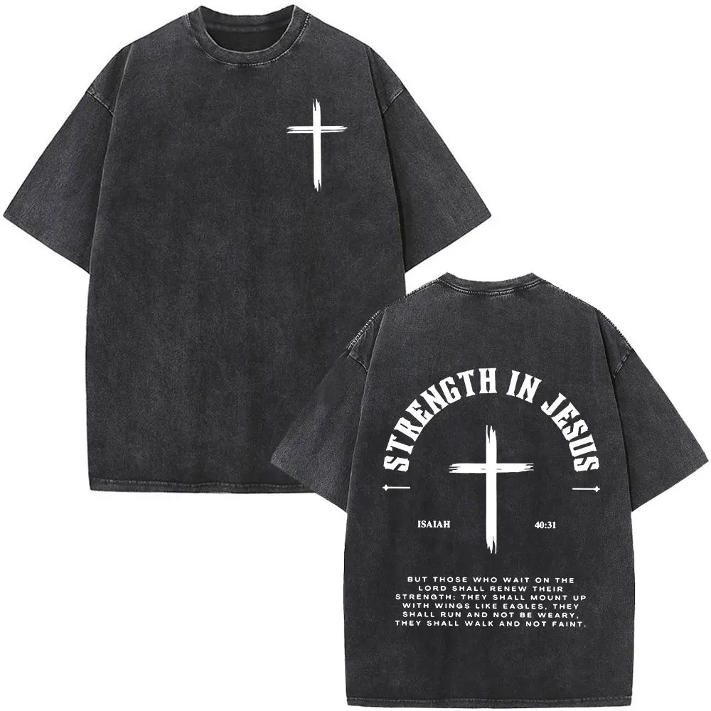 Christian Bible Verse Oversized T Shirts