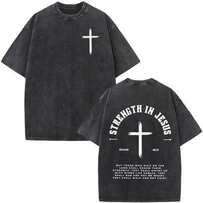 Christian Bible Verse Oversized T Shirts