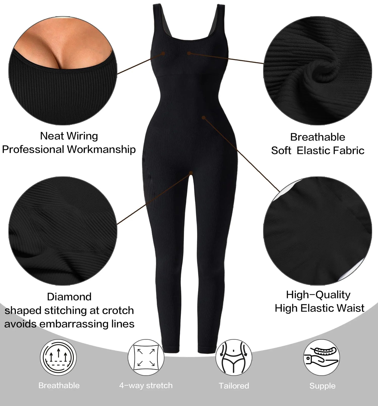 Celeste Body Shaping Jumpsuit