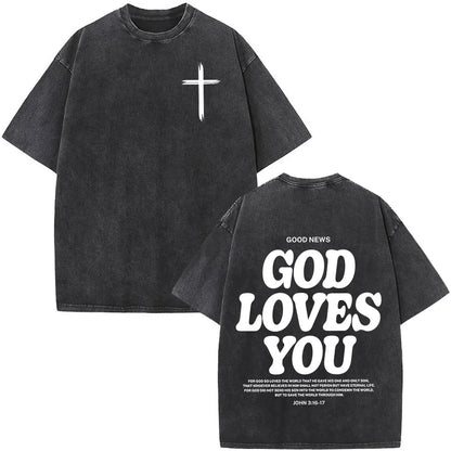 Christian Bible Verse Oversized T Shirts