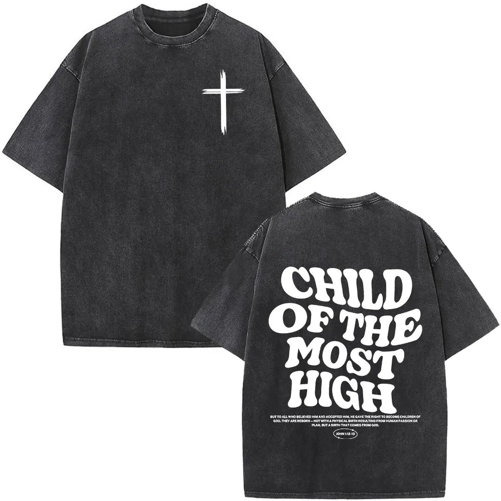 Christian Bible Verse Oversized T Shirts