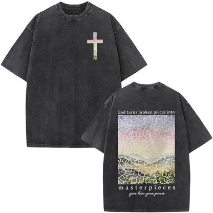 Christian Bible Verse Oversized T Shirts