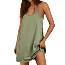 Tammara Sleeveless Mini Dress with Pockets ™