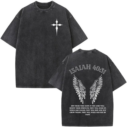 Christian Bible Verse Oversized T Shirts