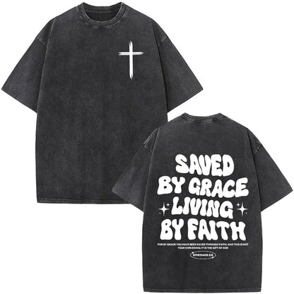 Christian Bible Verse Oversized T Shirts