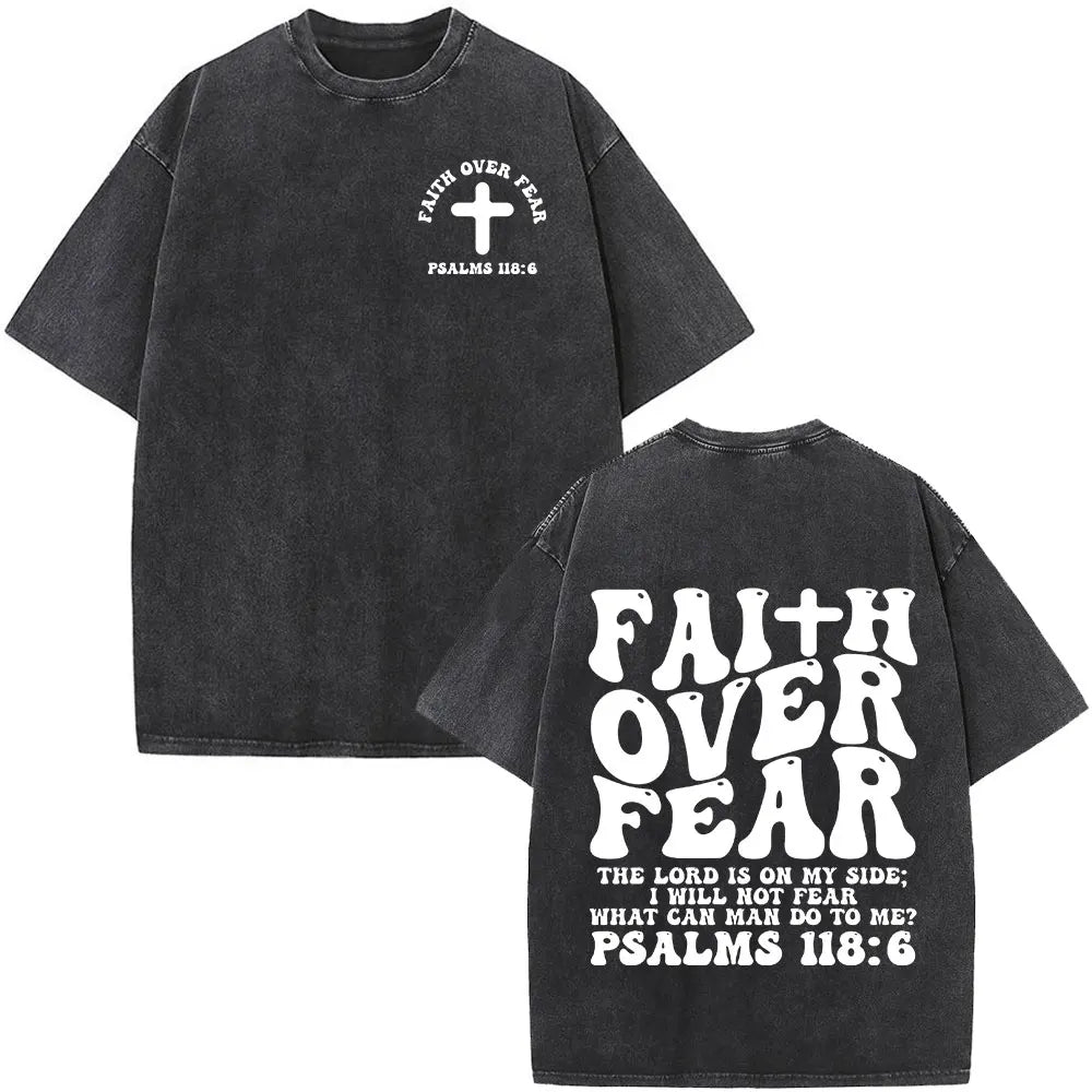 Christian Bible Verse Oversized T Shirts