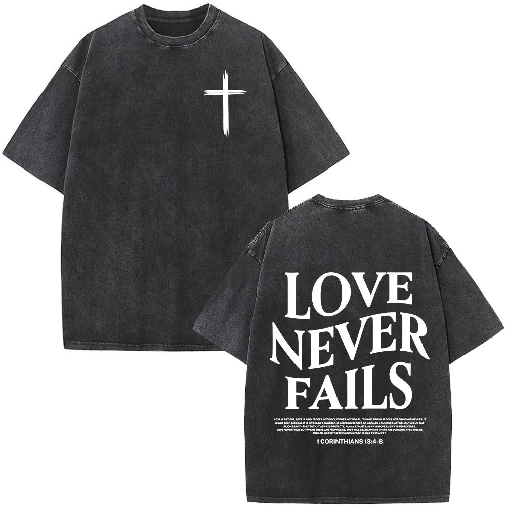 Christian Bible Verse Oversized T Shirts