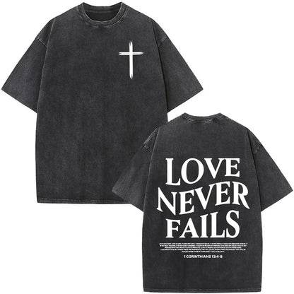 Christian Bible Verse Oversized T Shirts