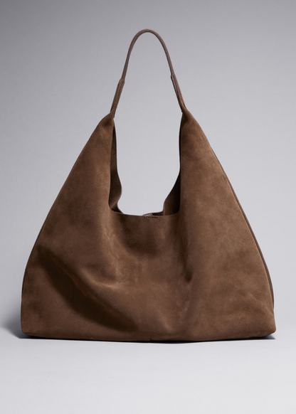 Vintage Suede Shoulder Bag
