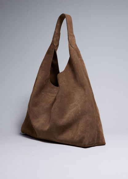 Vintage Suede Shoulder Bag